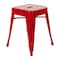 Flash Furniture 4  Inch Red Metal Stool, PK4 ET-BT3503-18-RED-GG - alternate 8
